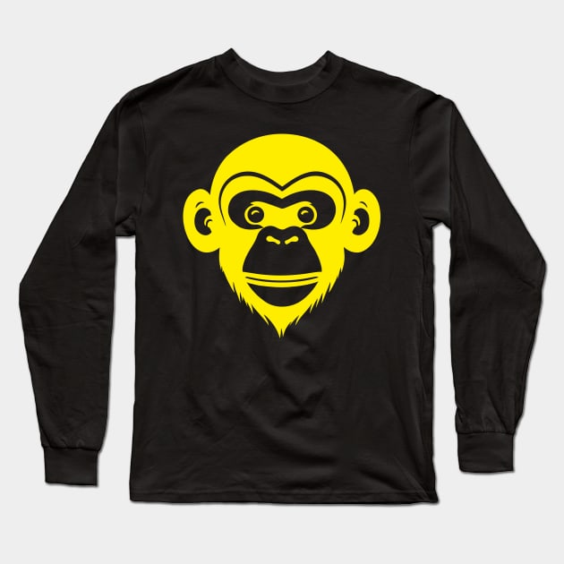 Ape Long Sleeve T-Shirt by aceofspace